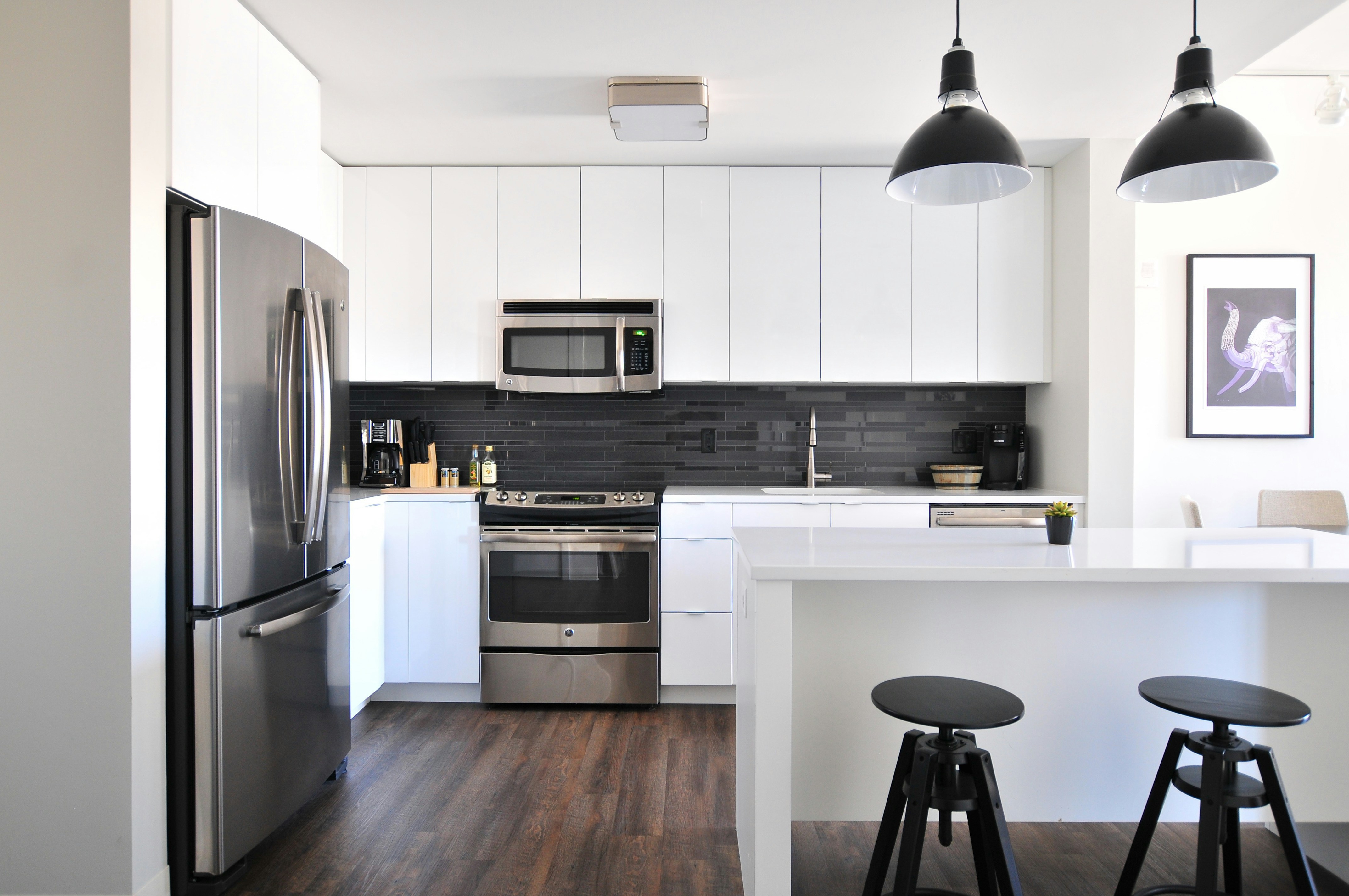 Clean modern kitchen